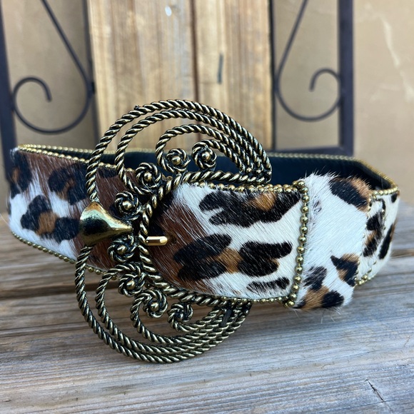 Vintage Nina Arjani Western Boho Belt size M - Picture 2 of 15